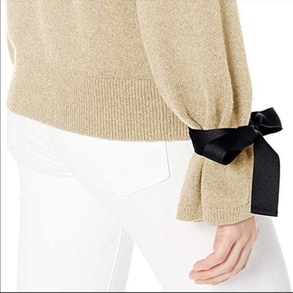 JCrew Bow Sleeves Crew Neck Sweater - Picture 5 of 9
